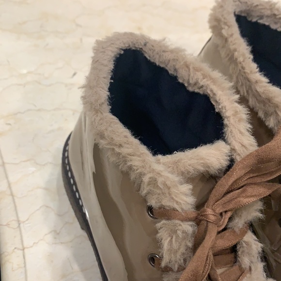 Kids tan fur botties - Picture 6 of 6